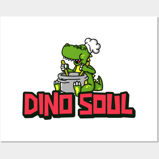 Dino Soul Cute Dino Posters and Art